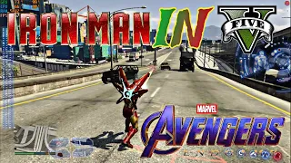 I Became Iron Man In GTA V | GTA5MODS | IronMan Mod In GTA 5 | Low End PC | MK85
