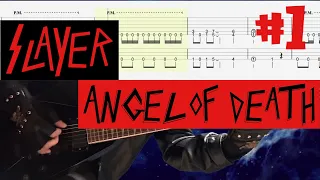 Slayer - Angel Of Death #1-1 【BPM=100~165 + Gt,Ba TAB】