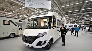 Fast 1 TONNE ZULADUNG! VOLLINTEGRIERTE WOHNMOBILE NEUHEITEN 2023: Le Voyageur Classic LV 6.8 LF.