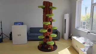 Luxury Simulation Cat Tree Assembly Tutorial😻