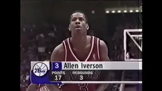 Allen Iverson 35 Points 4 Ast @ Rockets, 1996-97