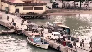 Expendables Dock Scene