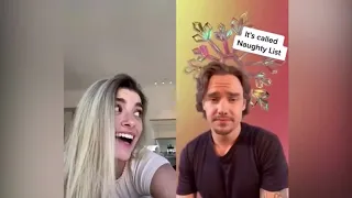 Liam Payne and Dixie D'amelio Collab on Tik Tok || Naughty List