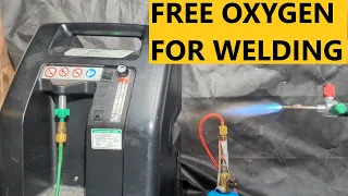 Oxygen Concentrator Powered Welding Torch