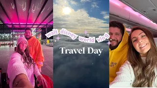 WALT DISNEY WORLD VLOG | December 2022 Travel Day! Flying with Virgin Atlantic to Orlando.