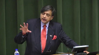 Dr Shashi Tharoor addressing the 2nd US India Conference 2017