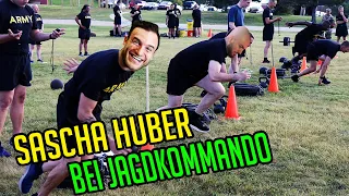 Edmon reagiert auf: Sascha Huber 1 TAG BEIM JAGDKOMMANDO - Der Fitness Test| Stream Highlights