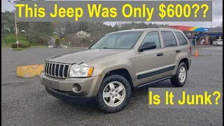 I Bought A $600 Jeep Grand Cherokee! Is It Junk?