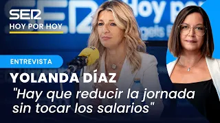 Yolanda Díaz: "Lo de Sánchez no ha sido ortodoxo. Tiene derecho a parar, pero ahora toca gobernar"
