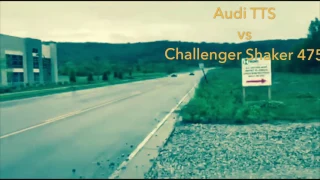 Audi TTS vs Challenger Shaker