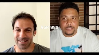 DEL PIERO E RONALDO in una diretta DIVERTENTE e INTERESSANTE