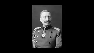 Kaiser Wilhelm II, of the House of Hohenzollern (Monarchy of Germany). Grandson of Kaiser Wilhelm I.