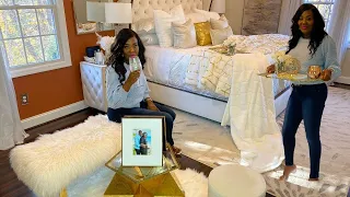 Glam Master Bedroom Decor Ideas//  How to Decorate a Bedroom // Master Bedroom Tour Part 2