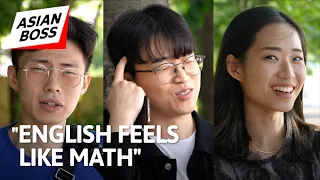 Can Top 1% Korean Students Speak English? | Street Interview