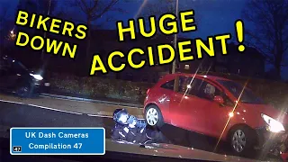 UK Dash Cameras - Compilation 47 - 2019 Bad Drivers, Crashes + Close Calls