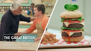 You WON'T BELIEVE what this burger is made out of! 😮 | The Great British Bake Off