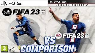 FIFA 23 PS5 Vs PS3