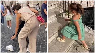 Sharon Fonseca muestra tierno video de su hija Blu en un grandioso paseo por Roma