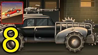 EARN TO DIE 2 - Gameplay Walkthrough Part 8 - New Zombie Car Game - (iOS, Android)