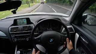 2016 BMW 116D ED Plus F20 4K POV - City Drive
