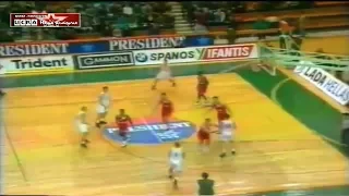 1995 CSKA (Moscow) - Olympiacos BC (Greece) 96-91 Men Basketball EuroLeague, group stage, 1st half