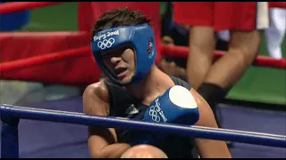 Beijing-2008.1/4 Final. Yerkebulan Shynaliyev (KAZ) 🇰🇿 🆚 🇹🇯 (TJK) Dzhakhon Kurbanov -81kg.