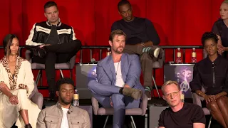 Avengers Infinity War Press Conference Part 2