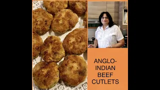 ANGLO-INDIAN SPICY BEEF CUTLETS/ ANGLO-INDIAN CUTLETS/BEEF CUTLETS/LEARN TO MAKE BEEF CUTLETS