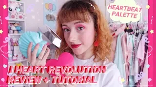 💖 I HEART REVOLUTION 💎  FIRST IMPRESSIONS & HEARTBEAT PALETTE TUTORIAL 💕