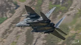 Fighter Jets Flying Low And Fast in the Mach Loop