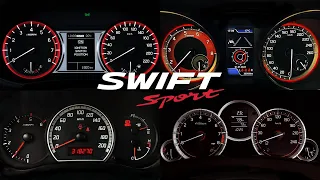 Suzuki Swift Sport - Acceleration Battle - (125 vs 136 vs 140)