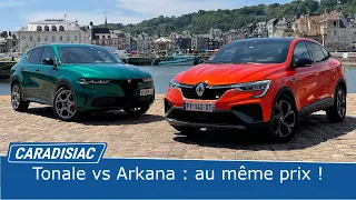 Comparatif - Alfa Romeo Tonale vs Renault Arkana : le match inattendu