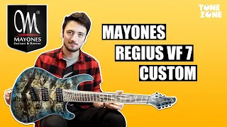 A custom MAYONES Regius VF 7! | Tone Zone