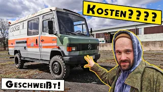 GÜNSTIG Wohnmobil Schweißen | Der Mercedes 814 Allrad ist zurück !!