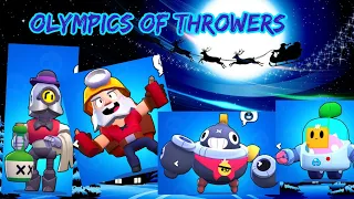 [ENGLISH VERSION] OLYMPICS Of THROWERS! BARLEY VS DYNAMIKE VS TICK VS SPROUT