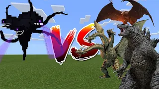 Wither Storm vs Godzilla Universe - Minecraft