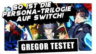 Gregor testet Persona 3 PORTABLE, Persona 4 GOLDEN & Persona 5 ROYAL auf Nintendo Switch (Review)