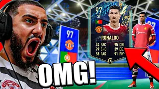 I PACKED TOTS 97 RATED CRISTIANO RONALDO !! - FIFA 22 PACK OPENING