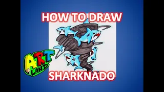 How to Draw SHARKNADO!!!