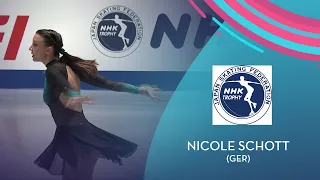 Nicole Schott (GER) | Women FS | NHK Trophy 2021 | #GPFigure