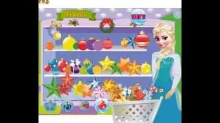 Холодное сердце: новогодние покупки Эльзы (Frozen Elsa Christmas Shopping) - прохождение игры