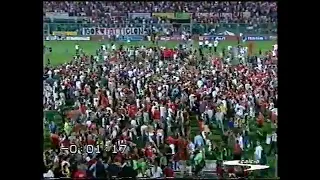 [Serie B 7 Giugno 2003] Livorno-Ancona 1-1: l'invasione tifoserie a fine gara