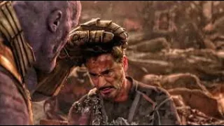 AVENGERS INFINITY WAR Iron Man Vs Thanos  fight scene