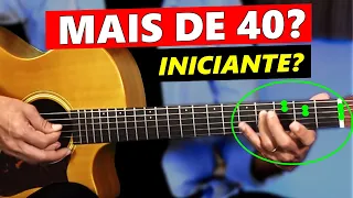 INICIANTE ou MAIS DE 40 ANOS - Faça Isso - Prof. Sidimar Antunes🎸