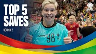 Top 5 Saves | Round 6 | Women's EHF EURO 2022 Qualifiers