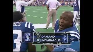 Indianapolis Colts vs. Oakland Raiders (Week 5, 2004)