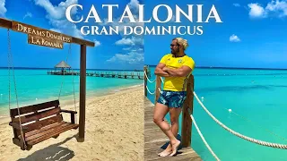 CATALONIA GRAN DOMINICUS & CATALONIA ROYAL LA ROMANA Full Hotels Tour!! Dominican Republic Vlog