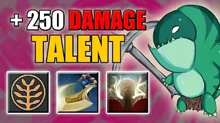 Mega Right Click Tidehunter with God's Strength + 250 Damage Talent | Dota 2 Ability Draft