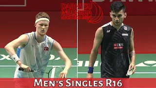 Anders Antonsen vs Lakshya Sen | R16 #indonesiamasters2024 #bwfworldtour #badminton