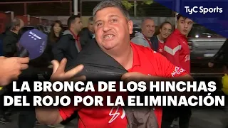 ENOJO Y TRISTEZA DE LOS HINCHAS DE INDEPENDIENTE TRAS LA ELIMINACIÓN DE LA COPA DE LA LIGA